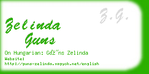 zelinda guns business card